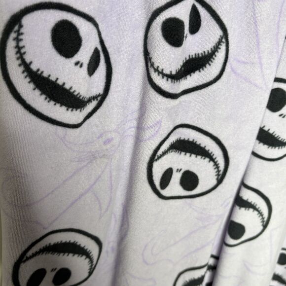 Disney Nightmare Before Christmas Jack Skellington Purple Pajama Pants Small - Picture 2 of 7